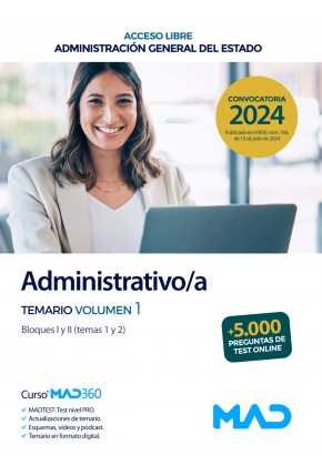 Administrativo/a (acceso libre)