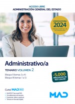 Administrativo/a (acceso libre)