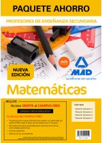 Paquete Ahorro Profesores de Secundaria Matemáticas