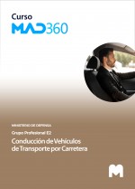 Acceso 12 meses Curso MAD360 Conducción de Vehículos de Transporte por Carretera (Grupo Profesional E2)