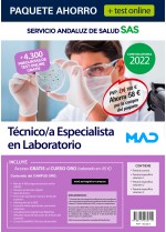 Paquete Ahorro + Test ONLINE Técnico/a Especialista en Laboratorio