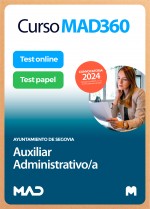 Curso MAD360 Auxiliar Administrativo/a + Libros Papel