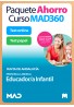 Paquete Ahorro Curso MAD360 + Test PAPEL y ONLINE Educador/a Infantil (Personal Laboral)