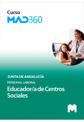 Curso MAD360 Educador/a de Centros Sociales (Personal Laboral)