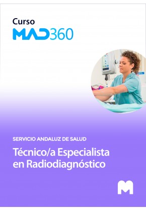 Curso MAD360 Técnico/a Especialista en Radiodiagnóstico del Servicio Andaluz de Salud (12 meses)