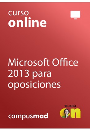 Curso de Microsoft Office 2013 para oposiciones