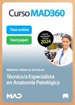 Curso MAD360 Técnico/a Especialista en Anatomía Patológica + Libros papel