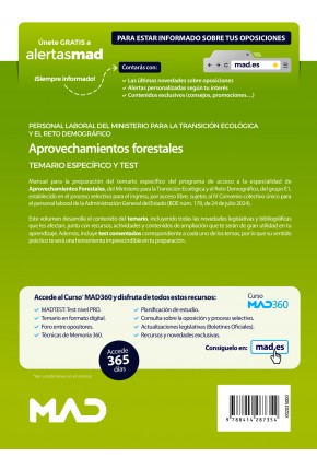 Aprovechamientos Forestales (Grupo Profesional E1)