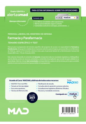 Farmacia y parafarmacia (Grupo Profesional E2)