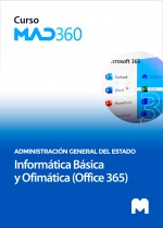 Curso MAD360 Informática Básica y Ofimática (Office 365)  + Libro papel