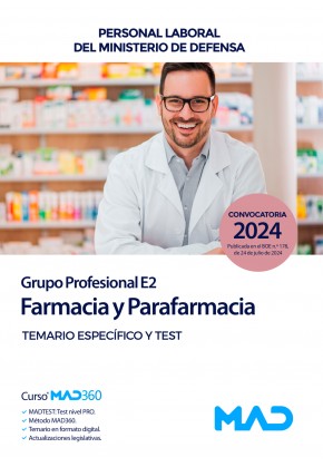 Farmacia y parafarmacia (Grupo Profesional E2)