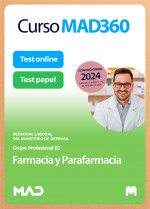 Curso MAD360 Farmacia y parafarmacia (Grupo E2) + Libros Papel