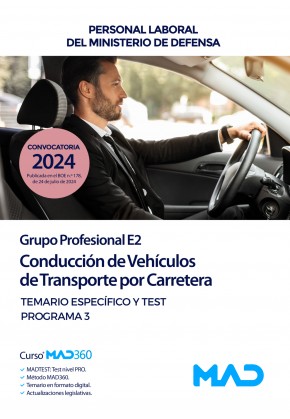 Conducción de Vehículos de Transporte por Carretera (Grupo Profesional E2)