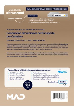 Conducción de Vehículos de Transporte por Carretera (Grupo Profesional E2)