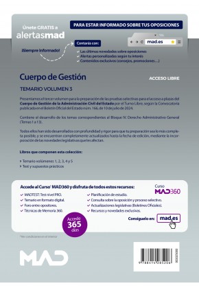 Cuerpo de Gestión de la Administración Civil (acceso libre)