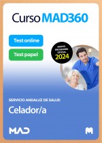 Curso MAD360 Oposiciones Celador/a SAS + Libros papel