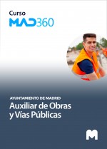 Acceso 12 meses Curso MAD360 Auxiliar de Obras y Vías Públicas