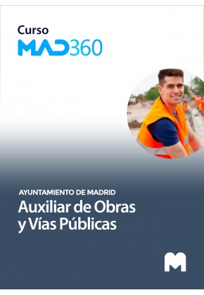 Acceso 12 meses Curso MAD360 Auxiliar de Obras y Vías Públicas