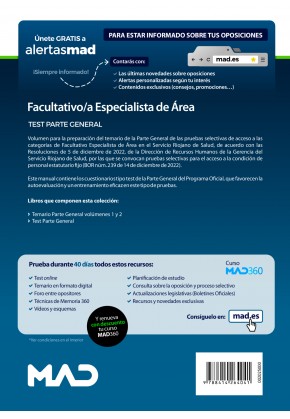 Facultativo/a Especialista de Área