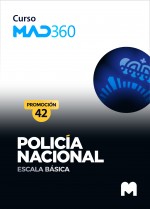 Acceso 12 meses Curso MAD360 Policía Nacional Escala Básica - Promoción 42