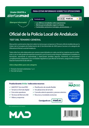 Oficial de la Policía Local de Andalucía