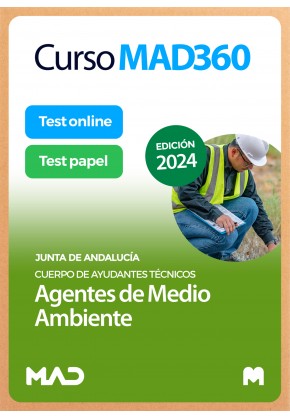 Curso MAD360 Agente de Medio Ambiente + Libros papel