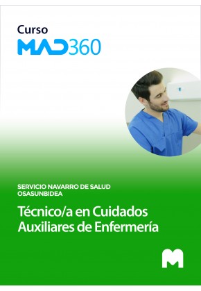 Acceso 12 meses Curso MAD360 Técnico/a en Cuidados Auxiliares de Enfermería (T.C.A.E)