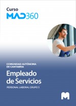 Acceso 12 meses Curso MAD360 Empleado de Servicios (Personal Laboral Grupo 3)