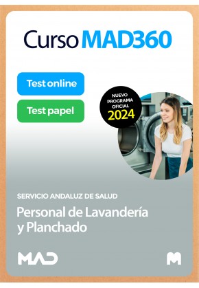 Curso MAD360 Oposiciones Personal de Lavandería y Planchado + Libros papel