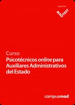 Curso MADTEST de Psicotécnicos para Auxiliares Administrativos del Estado