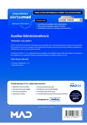 Auxiliar Administrativo/a