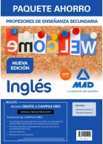 Paquete Ahorro Profesores de Secundaria Inglés