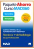 Paquete Ahorro Curso MAD360 + Test PAPEL y ONLINE Técnico/a 1º de Radiología (Grupo Profesional III)