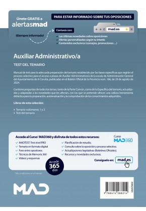 Auxiliar Administrativo/a