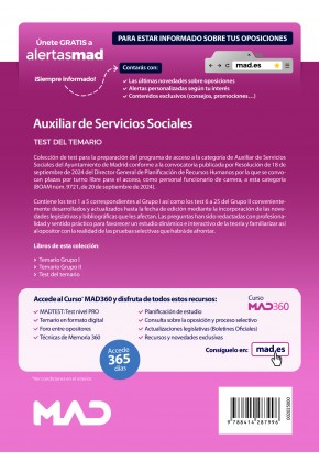 Auxiliar de Servicios Sociales