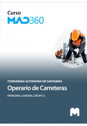 Acceso Curso MAD360 Operario de Carreteras (Personal Laboral Grupo 2)