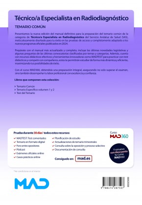 Técnico/a Especialista en Radiodiagnóstico