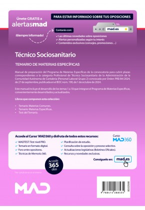 Técnico Sociosanitario (Personal Laboral Grupo 2)