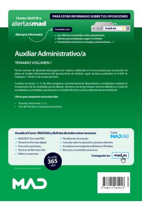 Auxiliar Administrativo/a