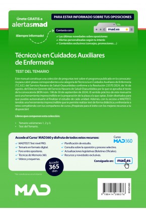 Técnico/a en Cuidados Auxiliares de Enfermería (T.C.A.E.)