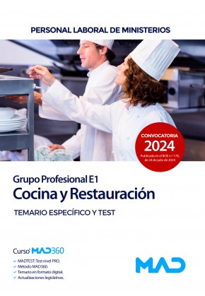 Cocina y Restauración (Grupo Profesional E1)