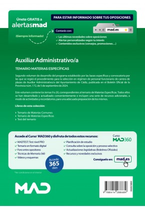 Auxiliar Administrativo/a