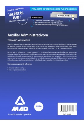 Auxiliar Administrativo/a