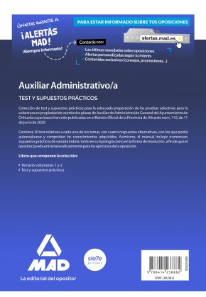 Auxiliar Administrativo/a