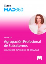 Curso MAD360 Agrupación Profesional de Subalternos (Grupo E)