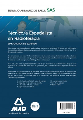 Técnico/a Especialista en Radioterapia