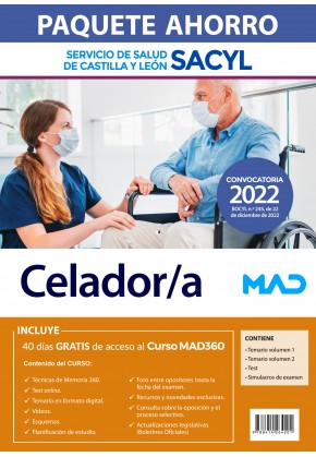 Paquete Ahorro Celador/a