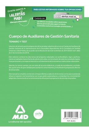 Cuerpo de Auxiliares de Gestión Sanitaria