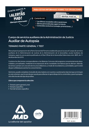 Auxiliar de Autopsia de la Administración de Justicia