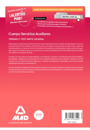 Cuerpo Servicios Auxiliares